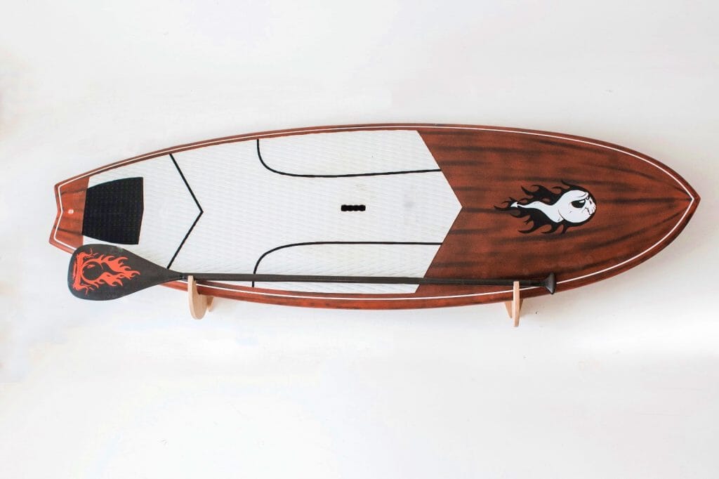 paddle board wall hanger